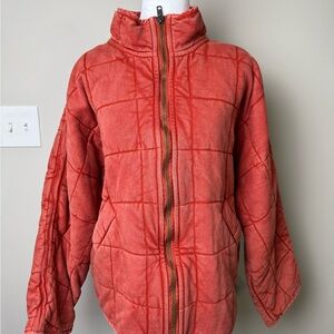 Free People Dolman Quilted Jacket